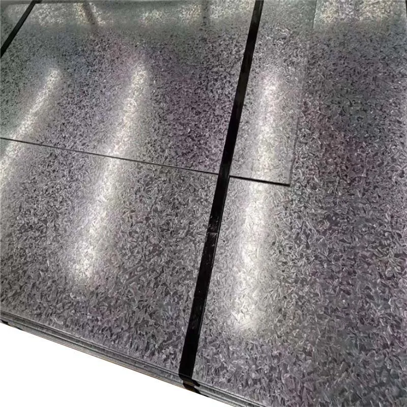 Galvanized steel plate